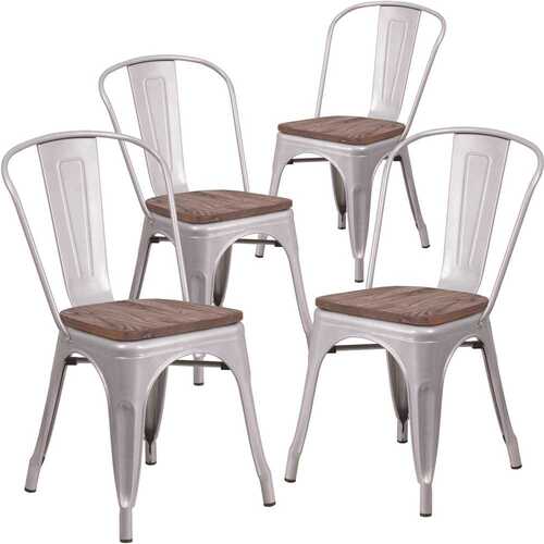 Silver Restaurant Chairs