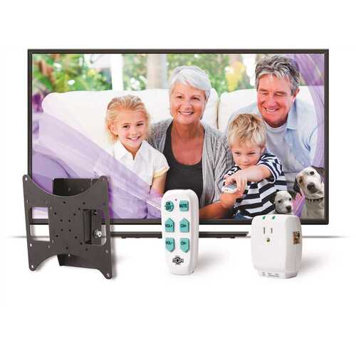 RCA 32INTLTCPKG-B1 32 in. Class LED 720p 60HZ HDTV, Long Term Care Package and Bed 1