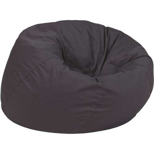 Flash Furniture DGBEANSMSLDGY Gray Fabric Bean Bag Chair