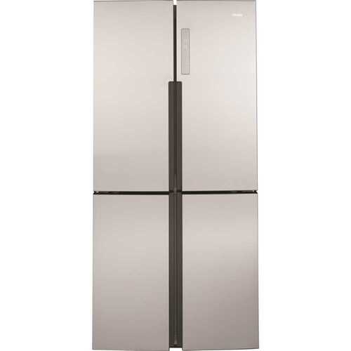 16.8 cu. ft. Counter Depth French Door Refrigerator in Stainless Steel