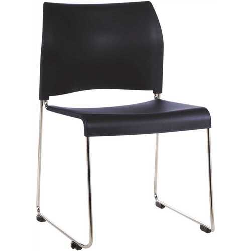 National Public Seating 3583719 PLSTC STACK CHAIR NAVY