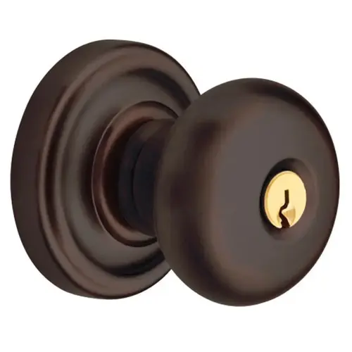 5208 Classic Knob Standard Keyed Entry Venetian Bronze Finish