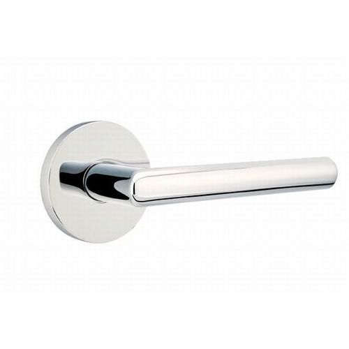 Stuttgart Lever Left Hand Privacy With Disk Rose Bright Chrome Finish