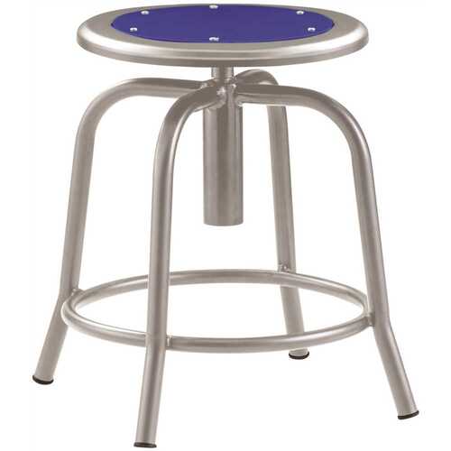 ADJ HGT STOOL PERS BLUE/GRY