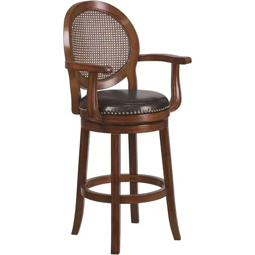 28 in. Bar Height Expresso Bar Stool Color/Finish Family