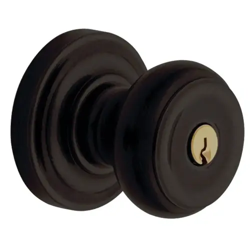 Estate Colonial Knob w/Classic Rose Oil Rubbed Bronze