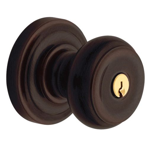 Estate Colonial Knob w/Classic Rose Venetian Bronze