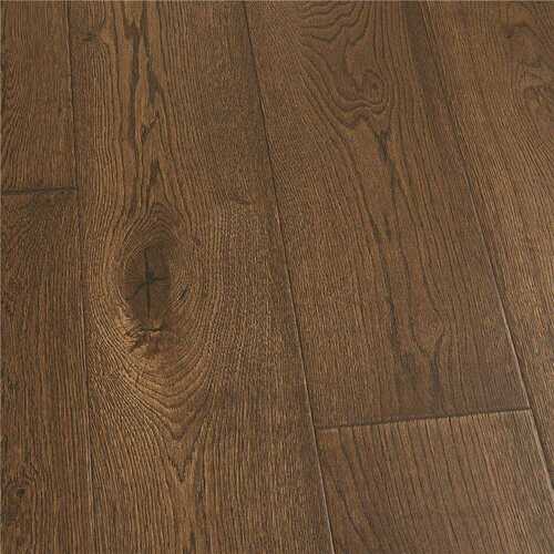 Malibu Wide Plank HDMPTG940EF Stinson French Oak 1/2 in. T x 7.5 in. W Water Resistant Wire Brushed Engineered Hardwood Flooring (23.3 sq. ft./case)