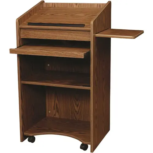 Aristocrat Non-Sound Lectern, Medium Oak