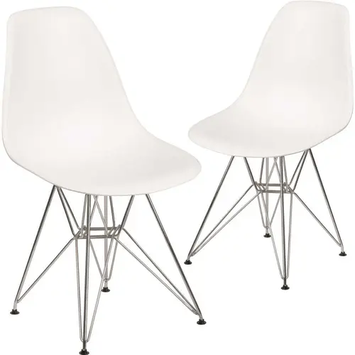 White Plastic Party Chairs