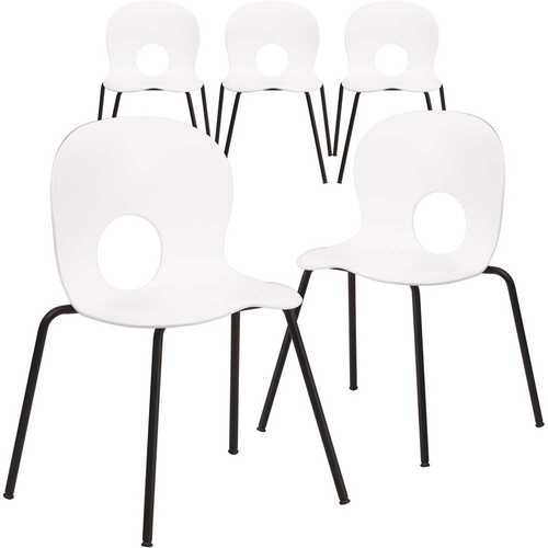 White Plastic Stack Chairs