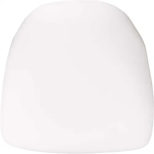 White Fabric Chair Pad