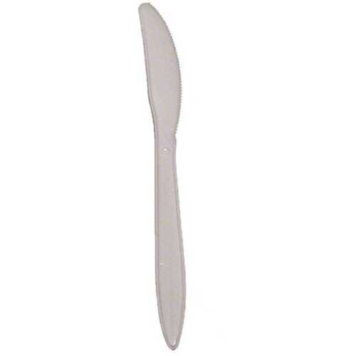 Knife PP Medium Weight White Poly Pack