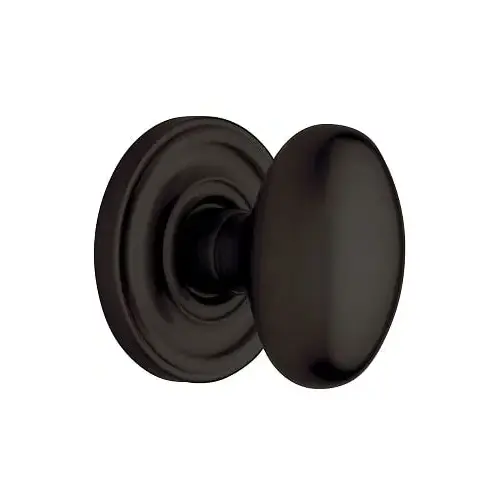 Estate Egg Knob w/Classic Rose Oil Rubbed Bronze