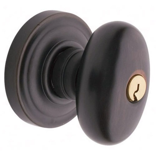 Estate Egg Knob w/Classic Rose Venetian Bronze