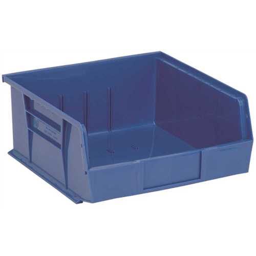 QUANTUM STORAGE SYSTEMS QUS235BL STACK AND HANG BIN, 10-7/8 IN. X 11 X 5 IN., BLUE