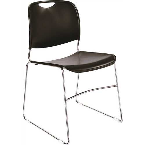 National Public Seating 3583712 CMPCT STACK CHAIR BLACK