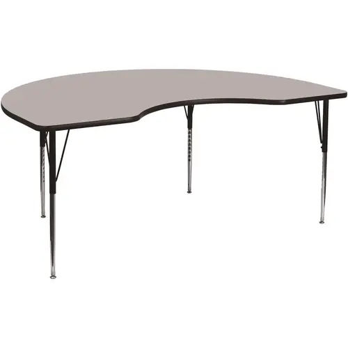 Flash Furniture CGA-XU-5764-GR-HD Gray Kids Table