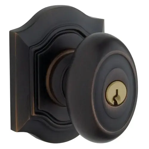 Estate Bethpage Knob w/Bethpage Rose Oil Rubbed Bronze