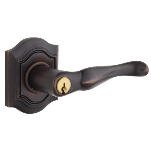 Right Hand 5238 Thick Door Bethpage Lever Emergency Egress Keyed Entry Venetian Bronze Finish