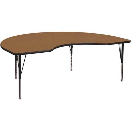 Flash Furniture CGA-XU-5755-OA-HD Oak Kids Table