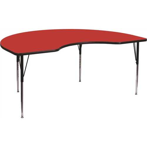 Flash Furniture CGA-XU-5761-RE-HD Red Kids Table