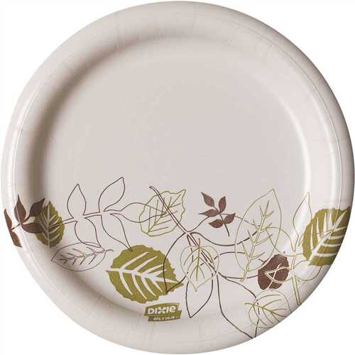 6 in. Heavy-Weight Paper Plates, Pathways, Disposable Paper Plates - pack of 1000