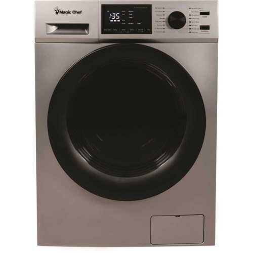 2.7 cu. ft. All-in-One Washer and Dryer Combo in Silver