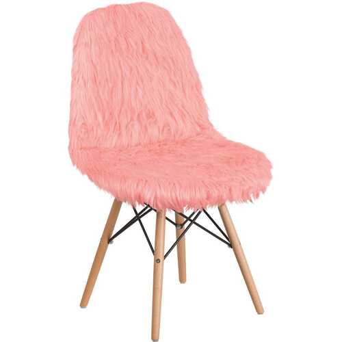 Flash Furniture DL12 Shaggy Dog Hermosa Pink Accent Chair