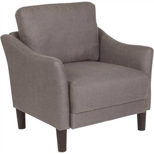 Dark Gray Fabric Arm Chair