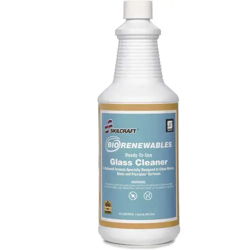 Ready To Use Glass Cleaner With Trigger Sprayer, 32 Oz - pack of 12