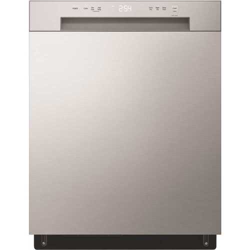 LG Electronics LDFC2423V 24 In. Front Control Dishwasher Dynamic Dry Senseclean Auto Leak Detection