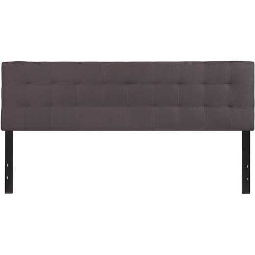 King Dark Gray Headboard