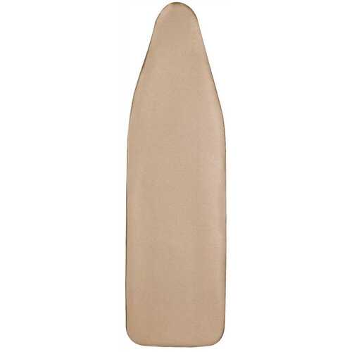 Hospitality 1 Source CDSF11 Replacement Drawstring Style Full Size Ironing Board Pad and Cover, Khaki