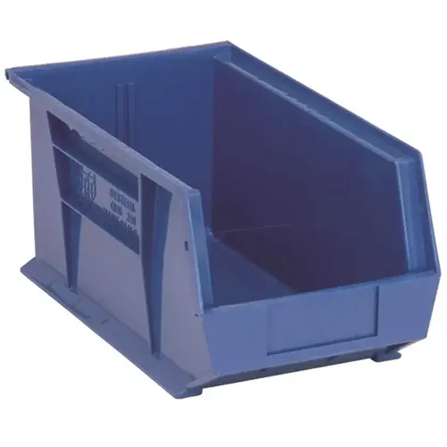 Ultra Series Stack and Hang 2.5 Gal. Storage Bin in Blue (12-CT)