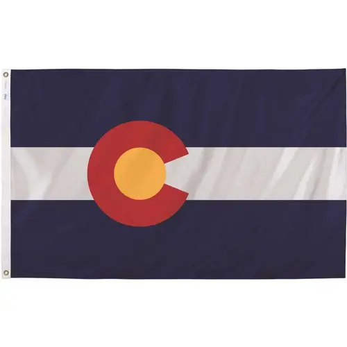 3 ft. x 5 ft. Nylon Colorado State Flag