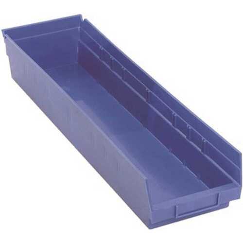 QSB106BL 6-5/8 in. Economy Shelf Bin, Blue