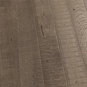 Malibu Wide Plank Santa Cruz French Oak 3/4 in. T x 5 in. W Distressed Solid Hardwood Flooring (22.6 sq. ft./case)