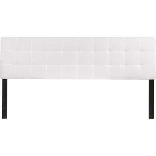 King White Headboard