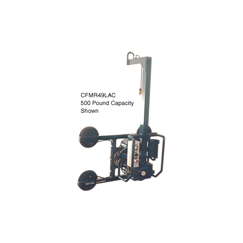 Wood's 750 Pound Capacity Manual Rotation C-Frame Vacuum Lifter