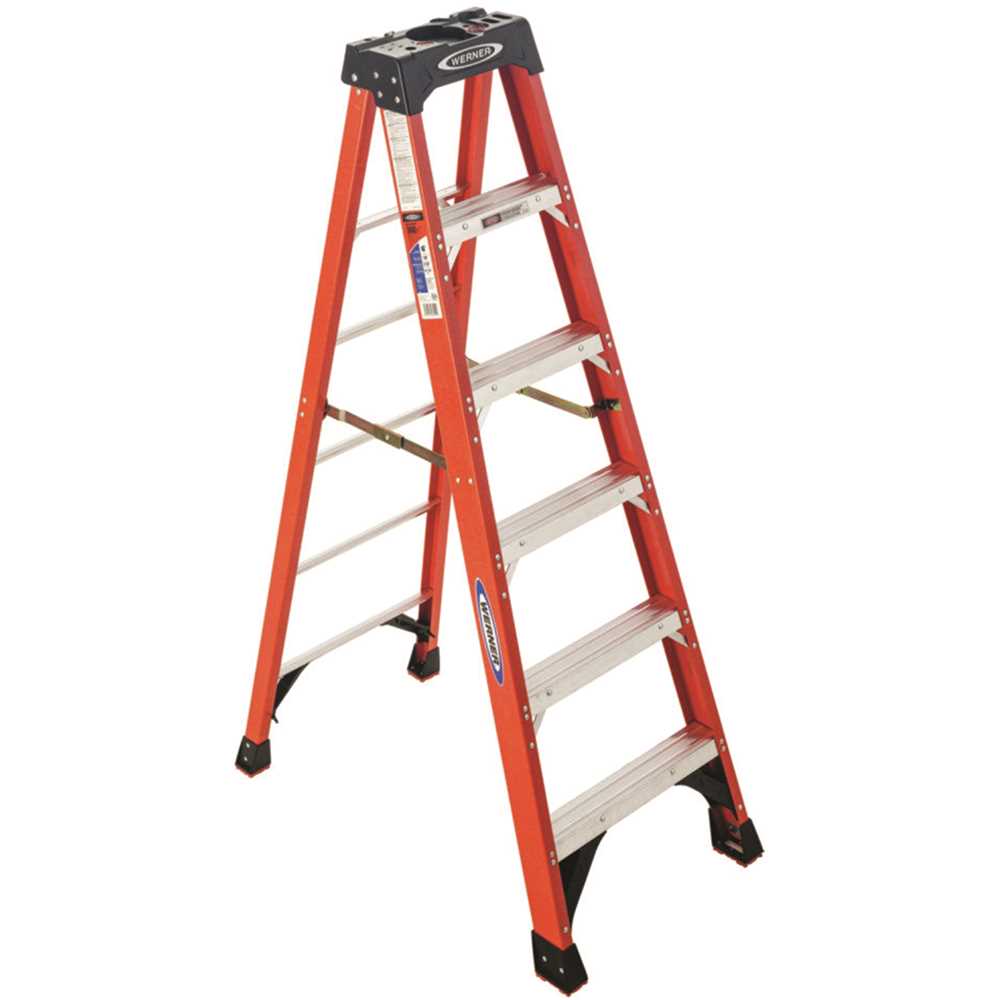 Werner NXT1A06 6 ft. Fiberglass Step Ladder 10 ft. Reach Height with 300 lb. Load Capacity Type IA Duty Rating Buy Now