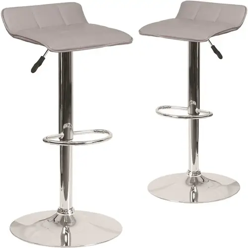 35.25 in. Gray Bar Stool Color/Finish Family