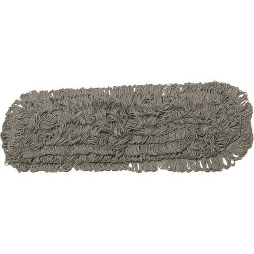 ALPHAPOINTE 7920-01-511-8762 Skilcraft Inhibitor Dust Mop Head, Looped-End 5"x24", Green