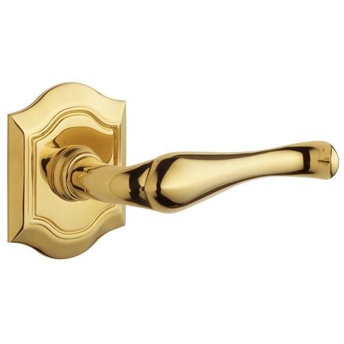 Single Right Hand 5447V Lever Less Rose Unlacquered Brass Finish