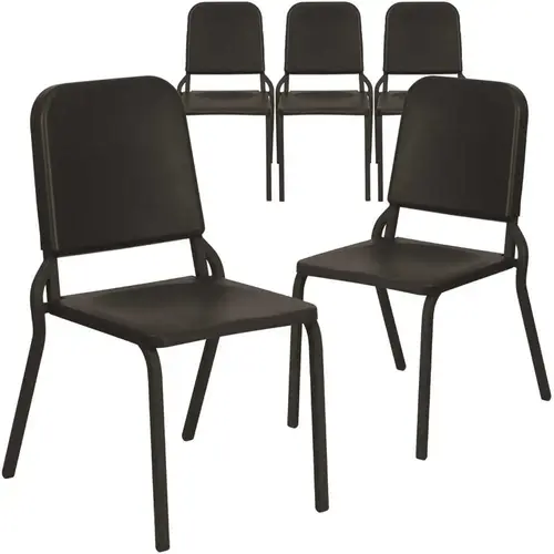 Black Music Stack Chairs