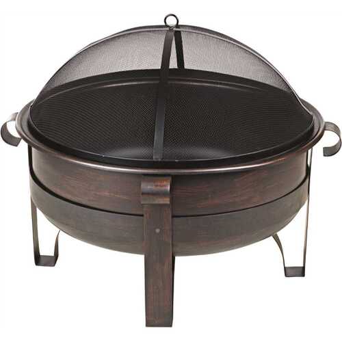 Fire Sense 62339 Cornell 35 in. Outdoor Round Fire Pit