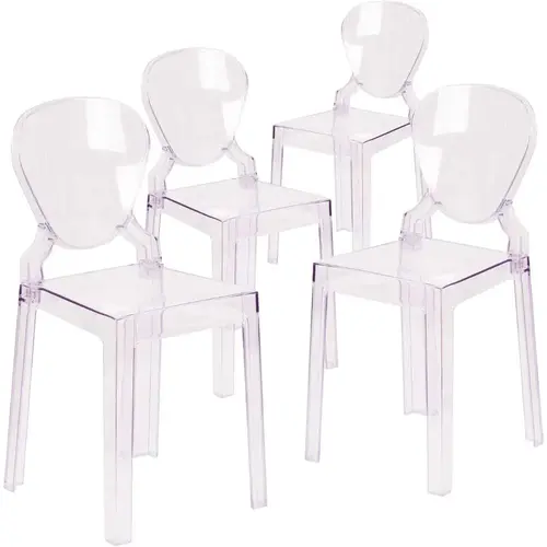 Transparent Crystal Ghost Chairs