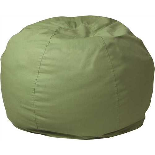 Flash Furniture DGBEANSMSLDGN Small Solid Green Kids Bean Bag Chair