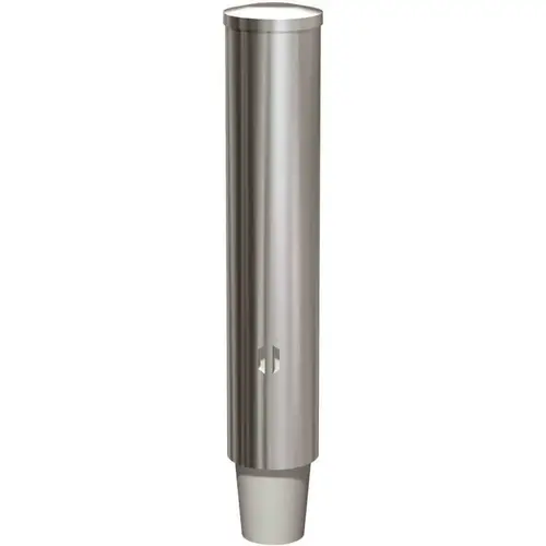 ASI 10-0002-SM Round Paper Cup Dispenser - Surface Mounted Satin