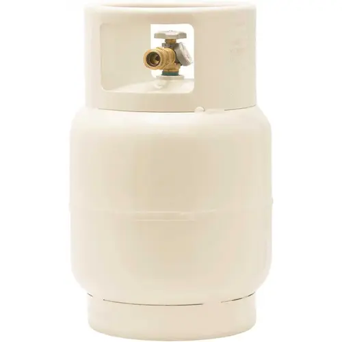 Flame King YSN201BT 20 lbs. Floor Buffer Propane Tank with Vapor Valve and Level Gauge